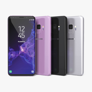 3D Samsung Galaxy S9 Set