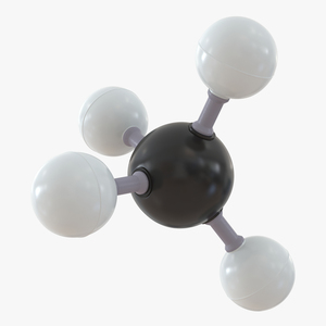 3D Methane Molecule