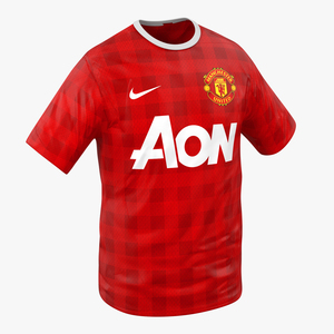 3D model T Shirt Manchester United