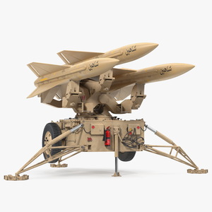 3D MIM23 HAWK System Sand Color model