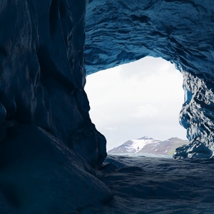 3D model Underwater Cave Blue