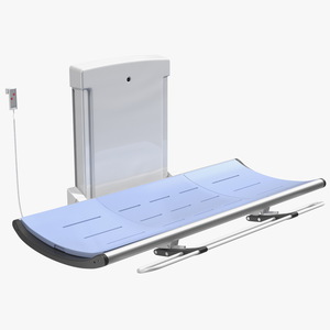 3D model Pressalit Care 3000 Special Needs Changing Table Rigged