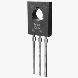 NEC D882 NPN Silicon Power Transistor 3D