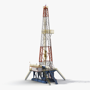 3D Fracking Gas Platform