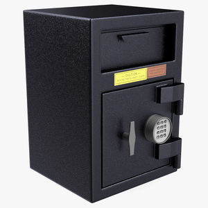 3D model Drop Safe Black