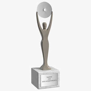 Trophy for High Achievement 3D