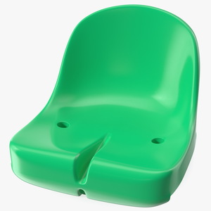 3D Green Stadium Seat model