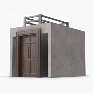 3D model Vintage Elevator Lit