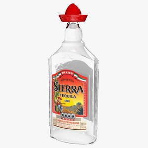 3D Sierra Tequila Silver