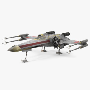 Star Wars X-Wing Fighter 3D model