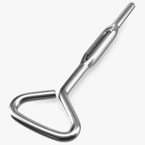 3D model Vintage Sardine Can Opener Key