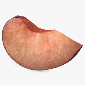 3D model Ripe Plum Slice