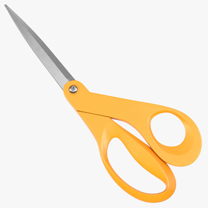 3D model Scissors Orange