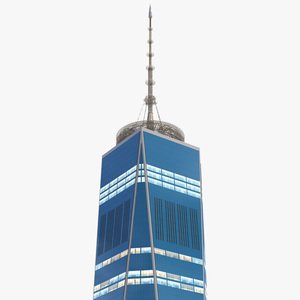 Freedom Tower Night Glow 3D model