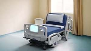 3D model Smart Hospital Bed Sitting Position