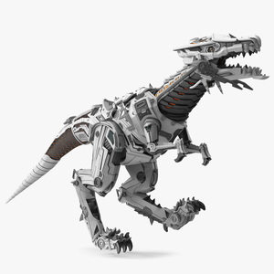 3D model Dinosaur Robot Rigged for Cinema 4D