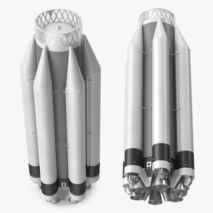 Heavy Lift Launch Rocket Stage-1 3D