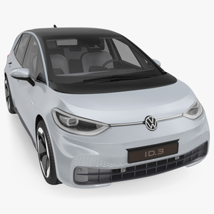 3D model Volkswagen ID3 Simple Interior