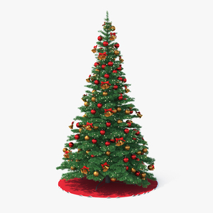 Holiday Christmas Tree 3D