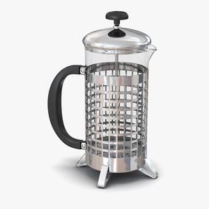 French Press 3 3D model