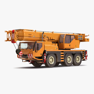 Compact Mobile Crane 2 3D