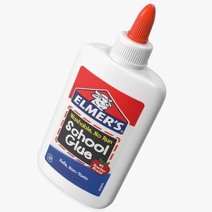 Washable School Glue Elmers 7 Oz 3D