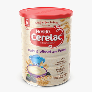 3D model Nestle Cerelac with Prune