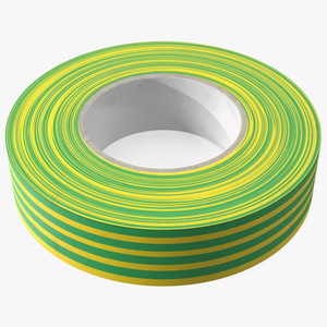 3D PVC Electrical Insulation Tape Green