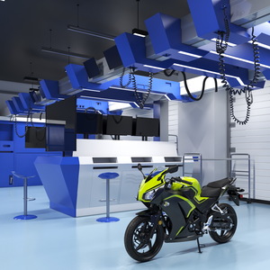 3D Motorsport Workshop and Lightweight Motorcycle