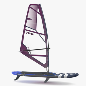 3D Windsurf SUP Gladiator with STX Sail