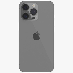 3D Apple iPhone 13 Pro Graphite model