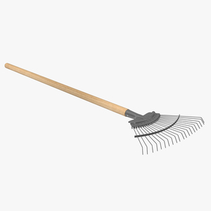 Springbok Lawn Rake Generic 3D