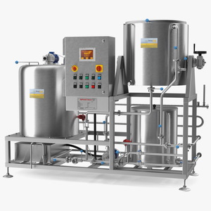 3D Impiantinox Pocket Brau Microbrewery