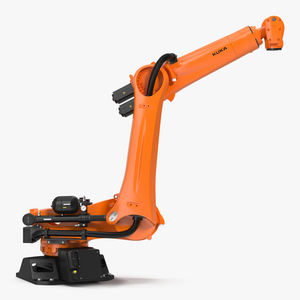 Kuka Robot KR QUANTEC Ultra Rigged 3D model