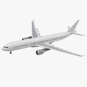 3D Jet Airliner Airbus A330 300 Generic