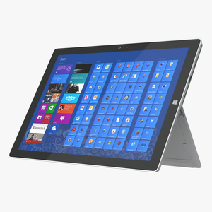 3D model Microsoft Surface Pro 3 Tablet