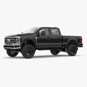 3D Ford Super Duty F-550 2023 Lift Kit Black