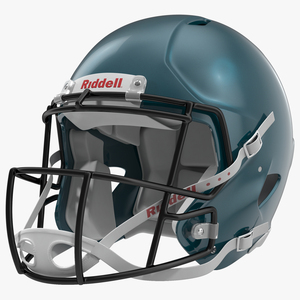 3D model Football Helmet 3 Riddell