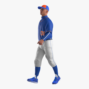 Baseball Player Rigged Generic 3 3D