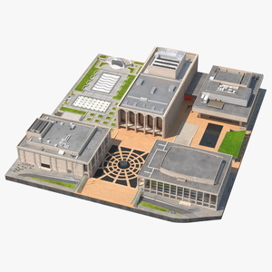 Lincoln Center 3D model