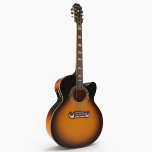 Electro Acoustic Guitar Epiphone 3D