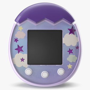 Virtual Tamagotchi Pet Violet 3D model