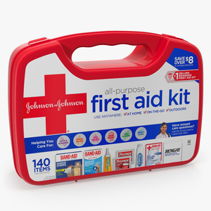 First Aid Kit Bag 3D