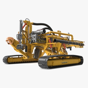 3D Arthropod 600 Subsea Pipeline Trencher model