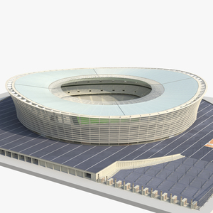 Cape Town Stadium Green Point 3D model