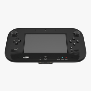 3D Nintendo Wii U Controller Black