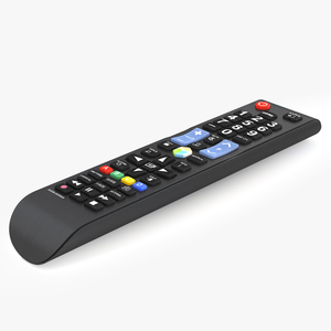 3D model Samsung TV Remote Control