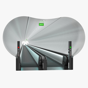 Travelator Tunnel 3D