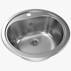 3D Oval Stainless Steel Inset Sink