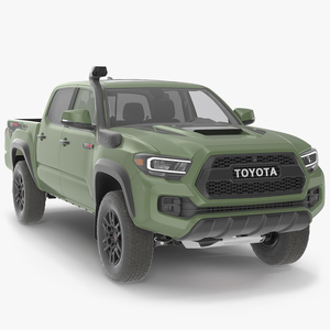 Toyota Tacoma TRD Pro Army Green 2021 3D